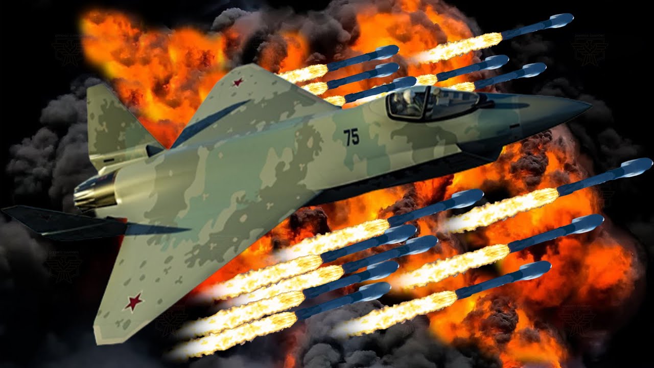 the-su-75-checkmate-reveals-missile-deadly-and-dangerous-weapons-youtube