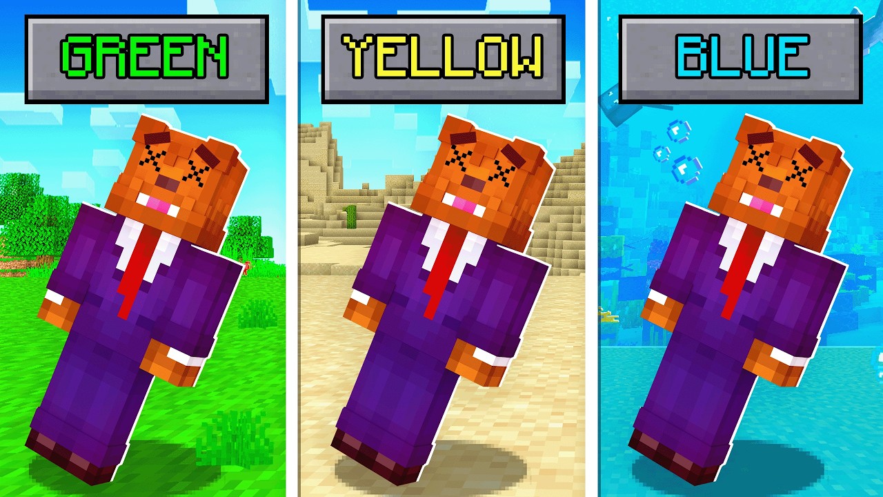 Minecraft But Color Can Kill Me