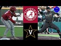 Alabama vs #2 Vanderbilt Highlights (Ras vs Rocker, Great Game!) | 2021 College Baseball Highlights