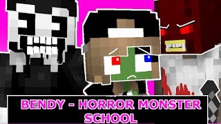 Monster School : BENDY AND THE INK MACHINE VS GRANNY  - Minecraft Animation