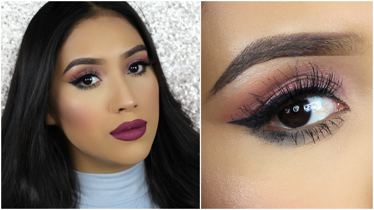 Sultry Valentines Day Makeup Tutorial 2016 - YouTube