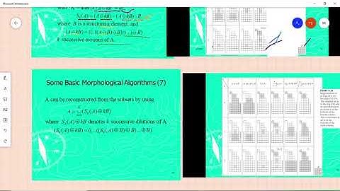 Image Processing Lecture PART-17 Morphology Continuation by T. Tritva J Kiran