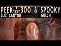 Spooky Gulch and Peek A Boo Slot Canyons - Grand Staircase Escalante, Utah