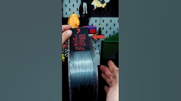 How much filament do YOU have left? 🎯🧵 | Satisfying Spool Gauge Print #Shorts
