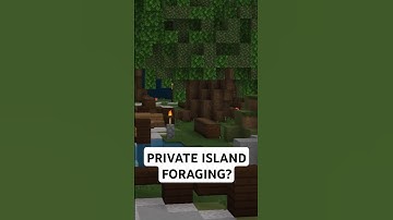 Should You do Foraging in your Private Island?? #hypixel #skyblock #minecraft #shorts
