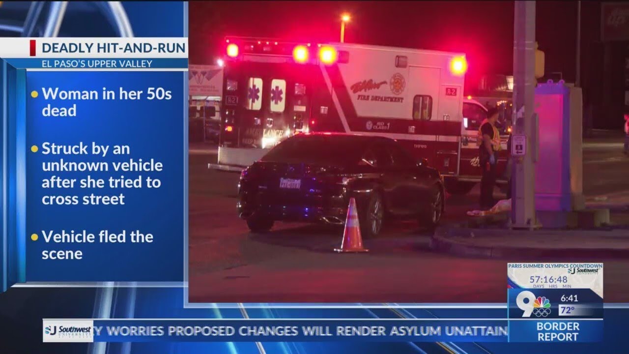 Woman dies after hit-and-run pedestrian crash - YouTube