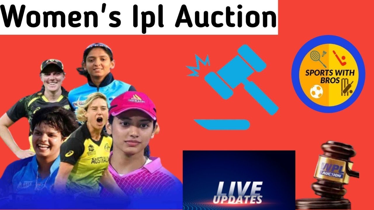 Live WIPL Auctions 🔴Live Womens ipl auction , Auction day Live