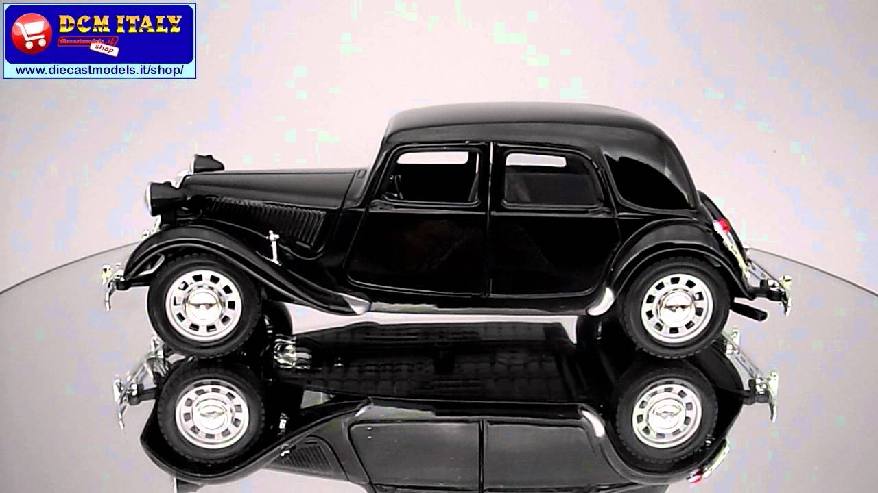Citroen 15 CV TA - Burago - 1:24 - YouTube