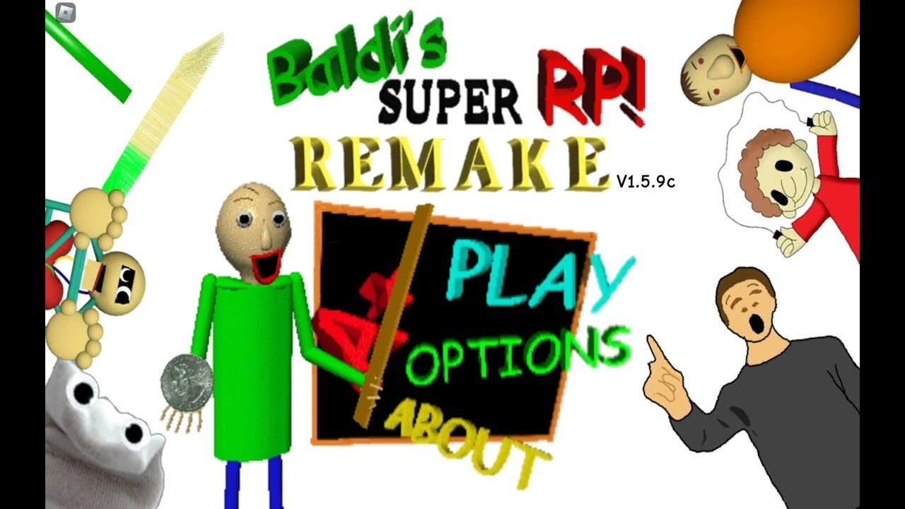 Roblox Baldi's Super RP Game play | Roblox Game - YouTube