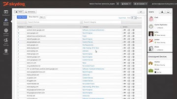 Skydog Overview: Web Access History feature & settings