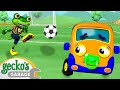 Fair Play Football Mix Up 🦎GECKO&#39;S GARAGE Super Kids Cartoons &amp; Songs | MOONBUG KIDS - Superheroes