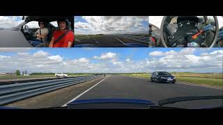 Porsche 987 Cayman vs Golf R track battle