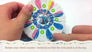 DIY   Make Your Own Bracelets   EVA Wheel   Flower