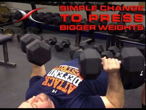 Small Change To Bench Press More Weight Save Your Shoulders