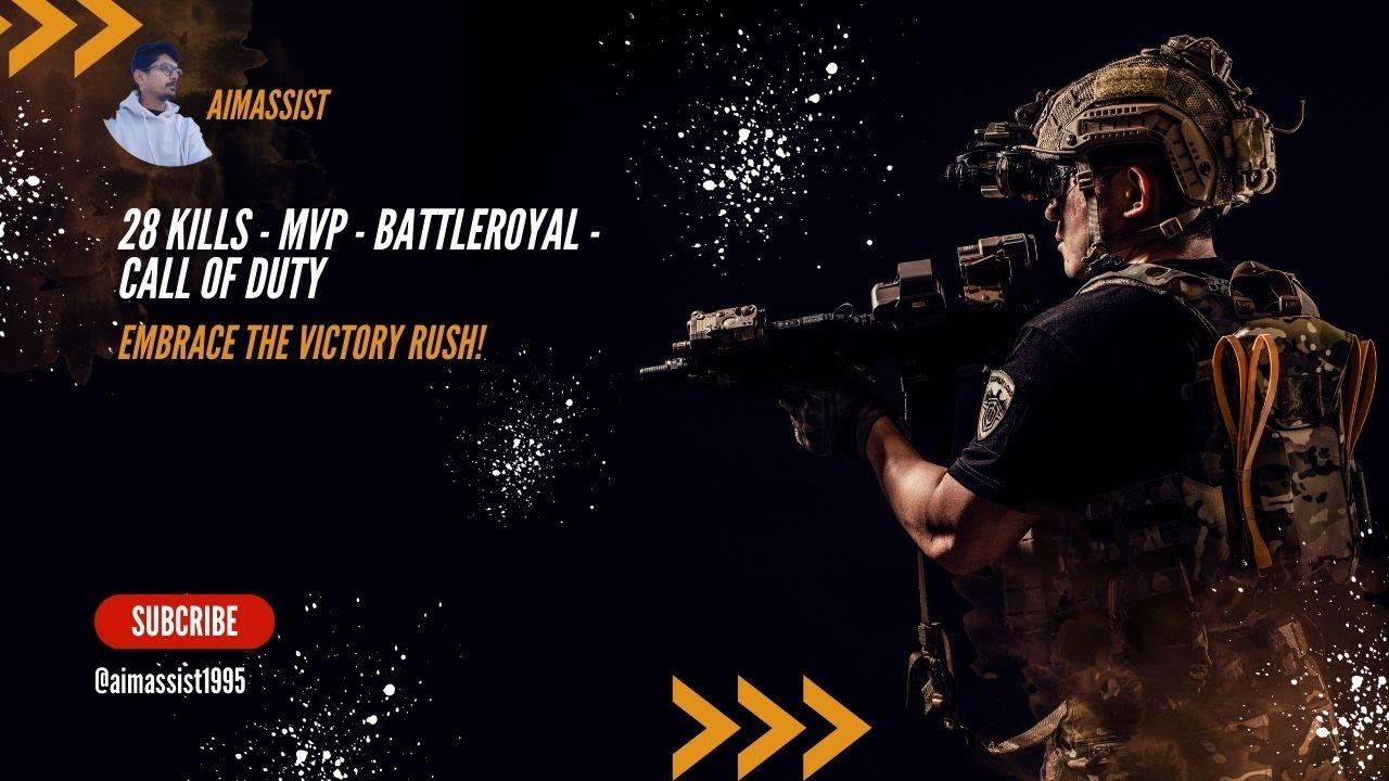 28 Kill Cod 28 Kills MVP Battle Royale: Call of Duty Triumph with AIMASSIST - YouTube