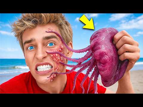 MASSIVE CREATURE STUNG MY FACE... **DEADLY JELLYFISH**