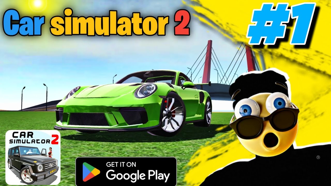 first day in car simulator 2 !!