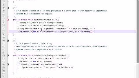 Movendo arquivo com Java
