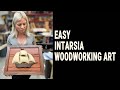 Easy intarsia woodworking art woodworking projects that sells great christmas gift