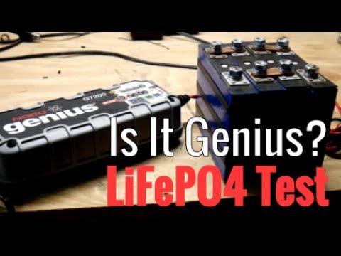 Is It Genius? - Noco Genius 7200 Smart Charger Charges Lithium Iron