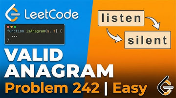 Valid Anagram | LeetCode 242 | JavaScript Solution Explained