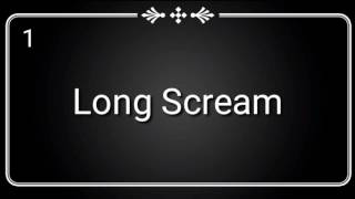 Long Scream- Sound Effect
