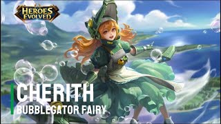 New Skin | Cherith - Bubblegator Fairy | Heroes Evolved | NetDragon
