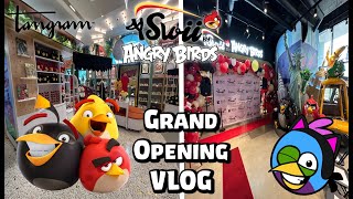 ISwii By Angry Birds Ribbon Cutting Ceremony + Store & Cafe Tour - GRAND OPENING VLOG!  🥳🥳🎉🎉🗽🗽🐤🐤