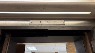 Slap-On Modded Vintage Otis Traction Elevator @ Biological Sciences Lab EIU, Charleston, IL
