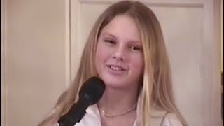 taylor swift at 13 singing her first song screenshot 1