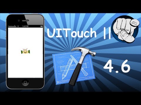 Xcode 4.6 Tutorial - UITouch Part 2 (mit Animation)