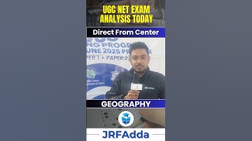 UGC NET Exam Analysis Today | Live from Exam Center #shorts #shortsfeed #examanalysis