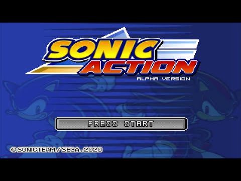 Sonic Action (Alpha v0.1.5) (SAGE 2020 Demo) :: Walkthrough (1080p/60fps)