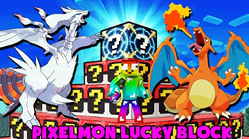 MINI GAME : ĐẤU TRƯỜNG FIRE Vs WATER PIXELMON LUCKY BLOCK 😱 NOOB CÓ POKEMON HỆ LỬA VIP NHẤT ??