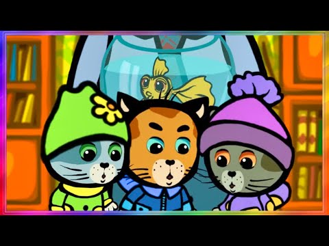 😻😻😻Три котенка - 👣 В мягкие тапки прыгнули лапки (6 серия - 2 сезон) | Мультфильм про котят 🐾