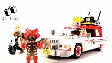 LEGO GHOSTBUSTERS / 75828 ECTO- 1 & 2 / STOP MOTION SPEED BUILD