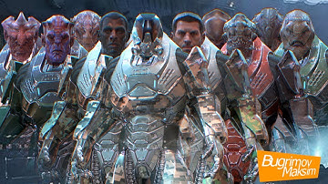 Customized Alien Soldiers Unity5