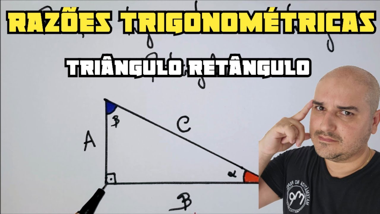 SENO, COSSENO E TANGENTE - TRIGONOMETRIA NO TRIÂNGULO RETÂNGULO \Prof. Gis/  