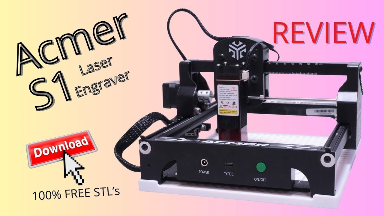 ACMER S1 Laser Engraver Review – Ultra Sharp Engraving Under $150