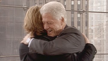 Bon Jovi Surprises President Clinton on 
