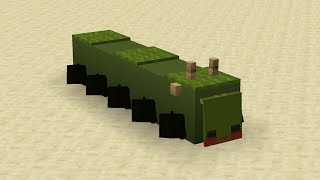 how to make a caterpillar in minecraft