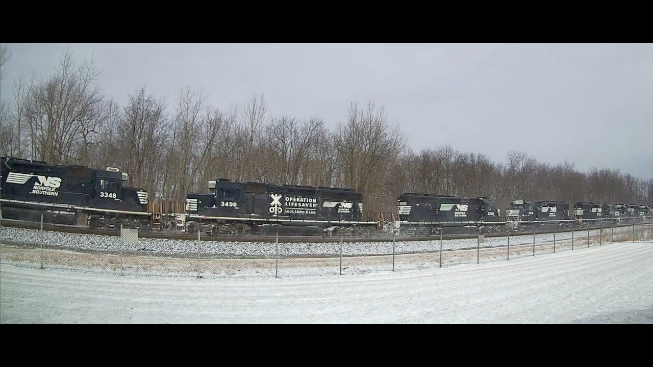 13 NS Engines in 10 Seconds!   (Including Operation Lifesaver NS3498)  2020-02-27
