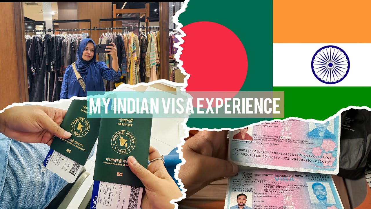 As a Bangladeshi my Indian Visa Experience Vlog🇧🇩🇮🇳 
