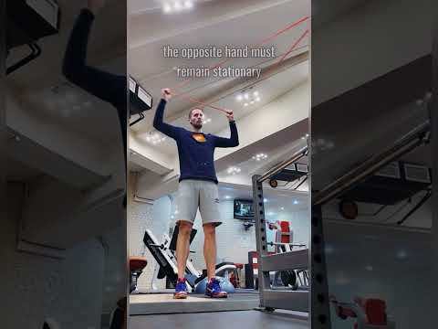 Warm-up shoulder before the training CLICK 4 INFO #spike #volleyball #exercise #warmup #shoulder