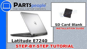 Dell Latitude E7240 SD Card How-To Video Tutorial