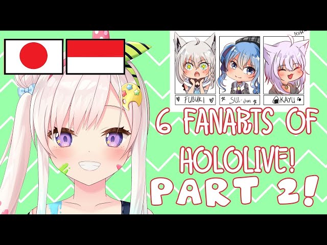 【Airani Iofifteen】6 Fanarts of Hololive SENPAIS! PART 2! [JP, IND]のサムネイル