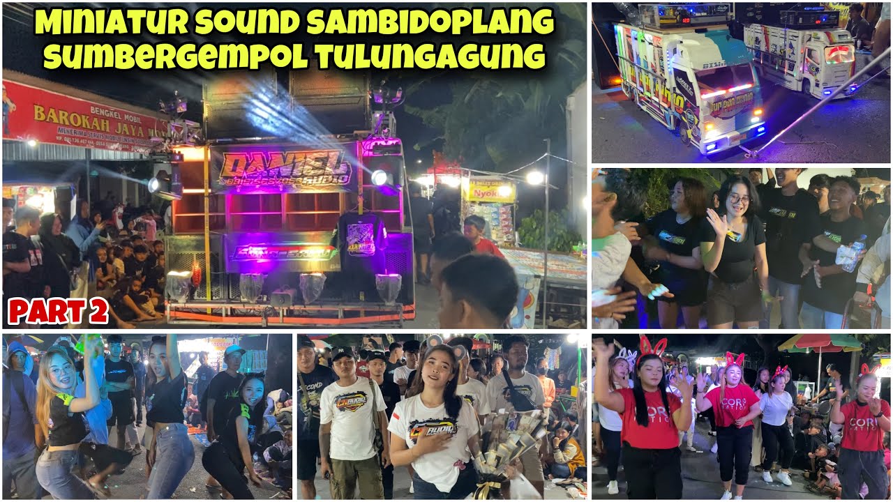 PAWAI MINIATUR SOUND DESA SAMBIDOPLANG SUMBERGEMPOL TULUNGAGUNG PART 2