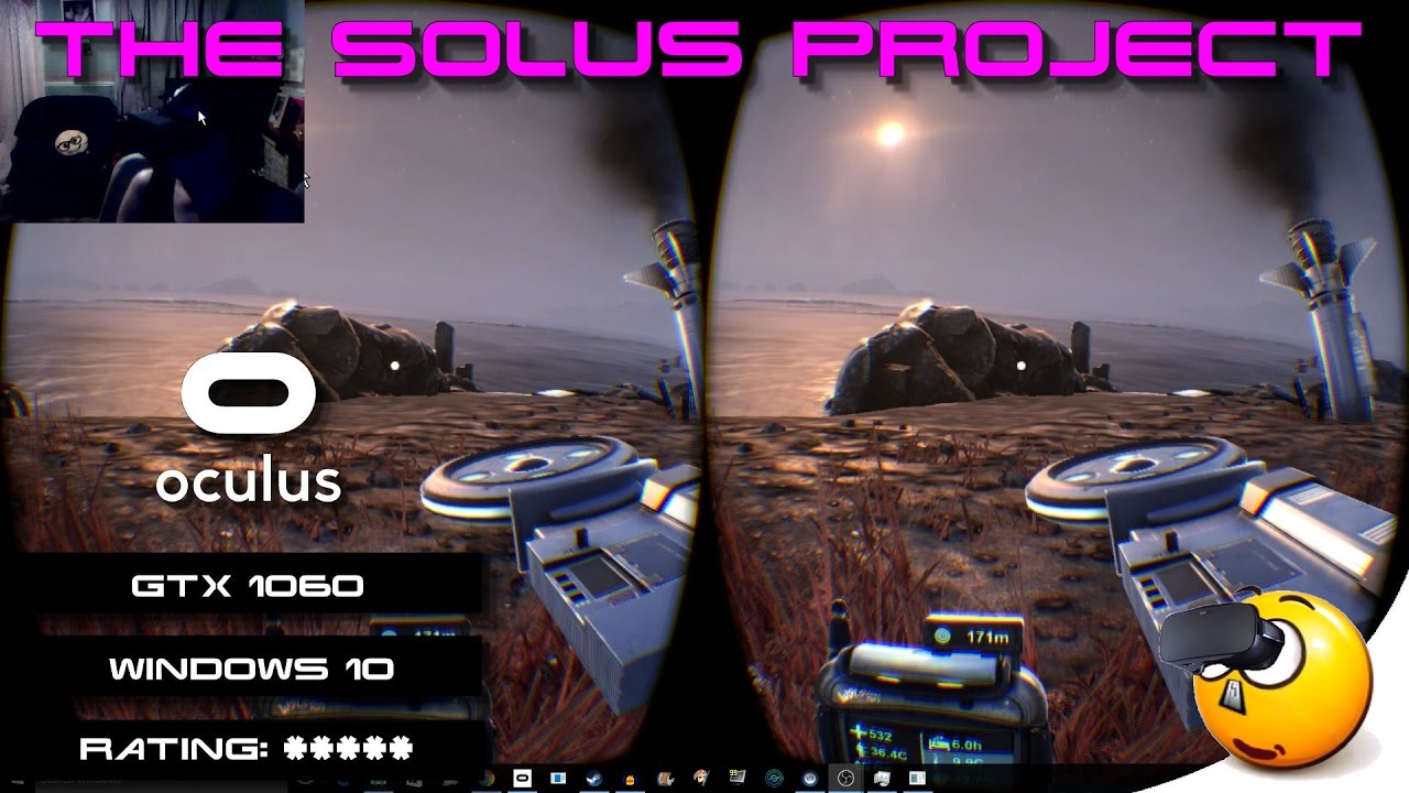 grim trække sig tilbage mens The Solus Project VR | Oculus Rift | GeForce GTX 1060 (With Commentary) -  YouTube