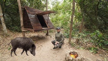 A Girl Building a Flying Treehouse Is a Reliable Way to Survive a Wild Boar Den