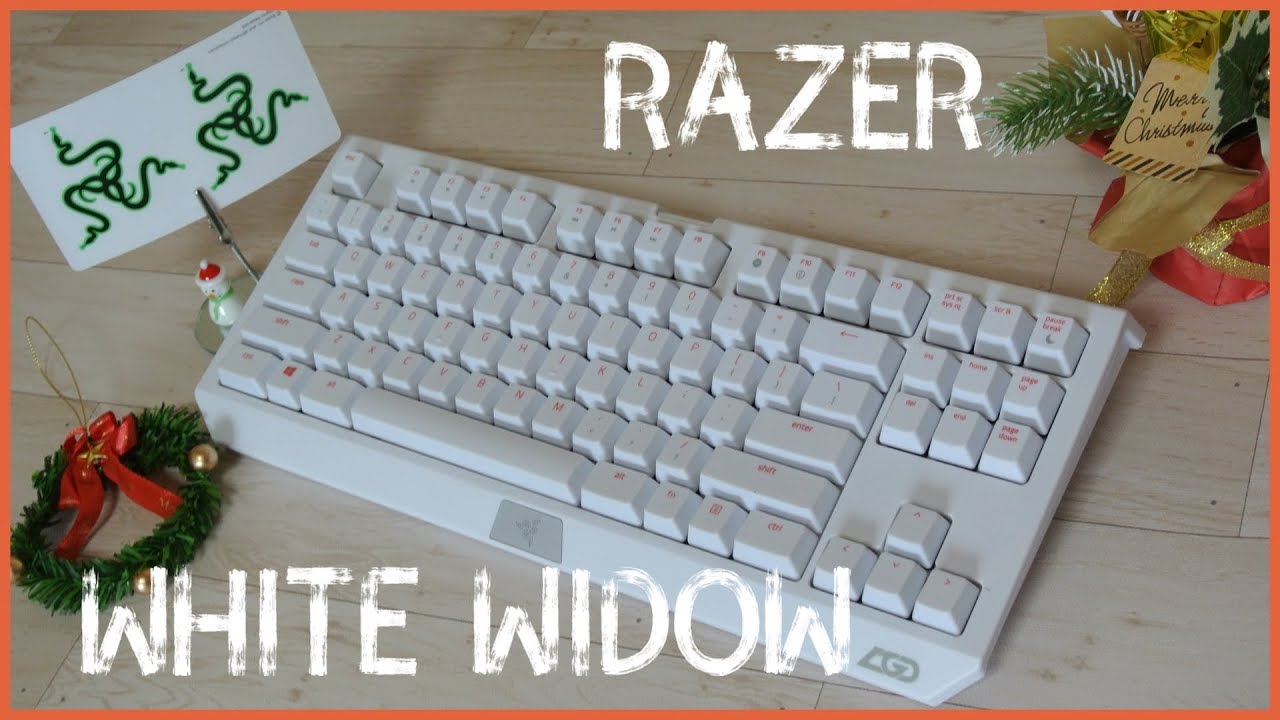 Razer Whitewidowがやってきた Youtube